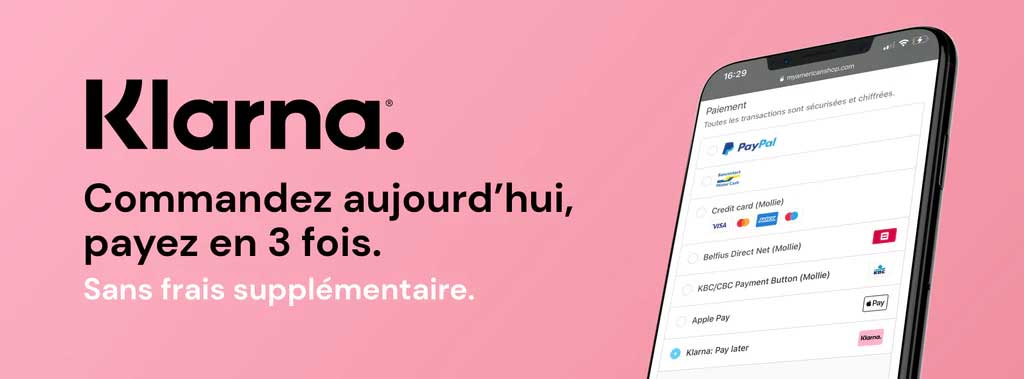 Paiement en 3x avec Klarna